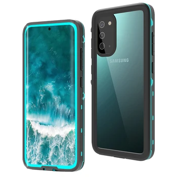 For Samsung Galaxy S20 Waterproof Case Transparent PC+TPU Dust-proof Shockproof Underwater Cover for Samsung S20 Case Clear
For Samsung Galaxy S20 Waterproof Case Transparent PC+TPU Dust-proof Shockproof Underwater Cover for Samsung S20 Case Clear