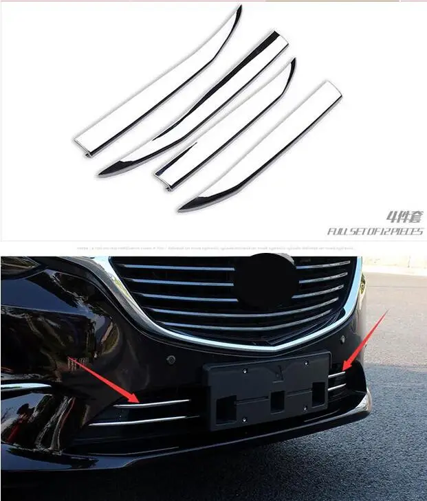 Lane legend New under Chrome Front Grille Cover Trim case for Mazda 6 Atenza 2017 car styling 
Lane legend New under Chrome Front Grille Cover Trim case for Mazda 6 Atenza 2017 car styling