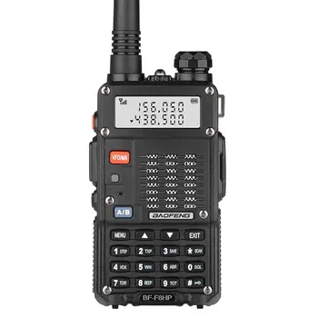 Baofeng 7W BF-F8HP Walkie Talkie VHF/UHF Dual Band Dual Display Portable CB Ham Radio Station Amateur Police Scanner Radio 
Baofeng 7W BF-F8HP Walkie Talkie VHF/UHF Dual Band Dual Display Portable CB Ham Radio Station Amateur Police Scanner Radio