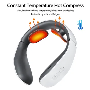 Portable Cordless Massage Equipment Intelligent Neck Massager With Heating Function 3 Modes 15 Speeds Electric Pulse Massage
Portable Cordless Massage Equipment Intelligent Neck Massager With Heating Function 3 Modes 15 Speeds Electric Pulse Massage