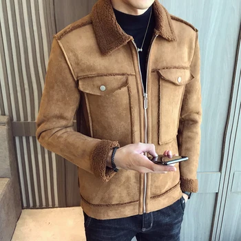 Winter Jacket Men Thicken Waterproof Outwear Keep Warm Casual Slim Fit Coats Deerskin Bomber Homme Fur Deri Ceket Coats
Winter Jacket Men Thicken Waterproof Outwear Keep Warm Casual Slim Fit Coats Deerskin Bomber Homme Fur Deri Ceket Coats