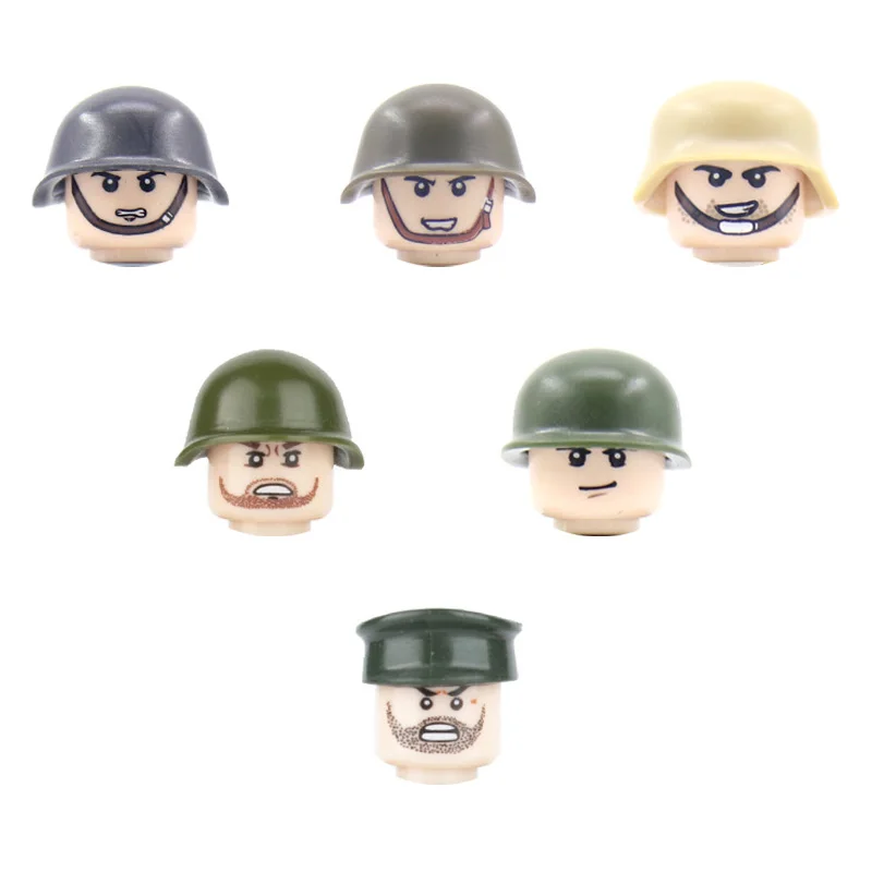 20Pcs WW2 Army Figures Military helmet Building Blocks Infantry France Italy Mini Soldier Officer helmet Bricks Toy for Children
20Pcs WW2 Army Figures Military helmet Building Blocks Infantry France Italy Mini Soldier Officer helmet Bricks Toy for Children