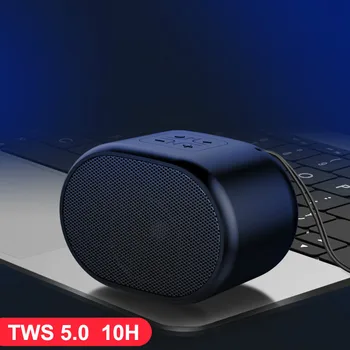 Portable Wireless Bluetooth Speaker, Mini Stereo Subwoofer with FM Radio, Small Speaker Bluetooth 5.0 TF/USB Outdoor Column
Portable Wireless Bluetooth Speaker, Mini Stereo Subwoofer with FM Radio, Small Speaker Bluetooth 5.0 TF/USB Outdoor Column