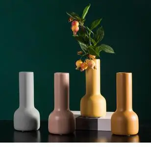 NORDIC MINIMALIST SOLID COLOR CERAMICS VASES PLANTS FLOWERS POT OFFICE DESKTOP DECOR SMALL VASE FLOWERS INSERT HOME DECORATION 
NORDIC MINIMALIST SOLID COLOR CERAMICS VASES PLANTS FLOWERS POT OFFICE DESKTOP DECOR SMALL VASE FLOWERS INSERT HOME DECORATION