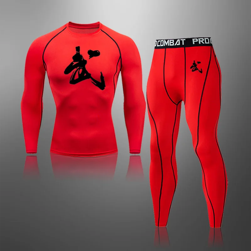 Men's Compression Sportswear Suits Gym Tights Training Clothes Workout Jogging Sport Running Rashguard Tracksuit For Men 2021
Men's Compression Sportswear Suits Gym Tights Training Clothes Workout Jogging Sport Running Rashguard Tracksuit For Men 2021