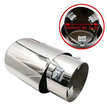 51mm-68mm Silencer Tip Car Auto Universal 2.99" 76mm Muffler ExhaustTail End Pipe Cover Trim Accessories
51mm-68mm Silencer Tip Car Auto Universal 2.99" 76mm Muffler ExhaustTail End Pipe Cover Trim Accessories