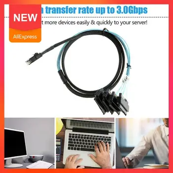 Top 3ft 1m Mini SAS 36P SFF-8087 to 4 SFF-8482 Connectors Power SATA with Cable A0Q8
Top 3ft 1m Mini SAS 36P SFF-8087 to 4 SFF-8482 Connectors Power SATA with Cable A0Q8