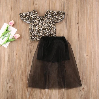Girls Clothing Sets New Summer Leopard Print T-shirt+Lace Tutu Skirts 2Pcs for Kids Clothing Sets Baby Clothes Outfits
Girls Clothing Sets New Summer Leopard Print T-shirt+Lace Tutu Skirts 2Pcs for Kids Clothing Sets Baby Clothes Outfits