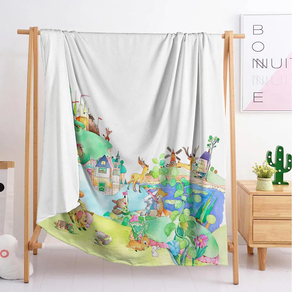 2020 new export cartoon fawn flannel blanket sleeping blanket blanket multi functional blanket single double large bedding
2020 new export cartoon fawn flannel blanket sleeping blanket blanket multi functional blanket single double large bedding