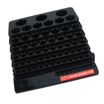 1pc Multifunctional Saving Space Drill Milling Cutter Storage Box Cutter Accessory Box Finishing Box(Black)
1pc Multifunctional Saving Space Drill Milling Cutter Storage Box Cutter Accessory Box Finishing Box(Black)