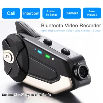 1080P HD WiFi Motocross Intercom Helmet Bluetooth Headset Intercom Video Capture Recorder Dash Cam with Microphone
1080P HD WiFi Motocross Intercom Helmet Bluetooth Headset Intercom Video Capture Recorder Dash Cam with Microphone