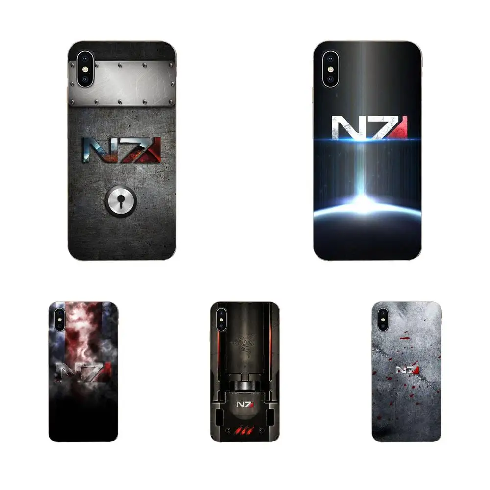 Мягкий ТПУ телефон аниме Mass Effect N7 для Huawei Honor Mate Nova Note 20 20s 30 5 5I 5T 6 7I 7C 8A 8X 9X 10 Pro Lite Play |