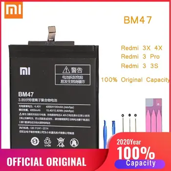 Original Phone Battery for Redmi 3S Battery Xiaomi hongmi 3S 3X 3 Pro BM47 Replacement Batteries Xiomi hongmi 4X bateria
Original Phone Battery for Redmi 3S Battery Xiaomi hongmi 3S 3X 3 Pro BM47 Replacement Batteries Xiomi hongmi 4X bateria