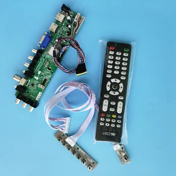Kit For LP140WH1-TLD6 Panel DVB-T2 controller board LED USB VGA TV HDMI AV Signal digital screen 1366X768 14" remote DVB-T
Kit For LP140WH1-TLD6 Panel DVB-T2 controller board LED USB VGA TV HDMI AV Signal digital screen 1366X768 14" remote DVB-T