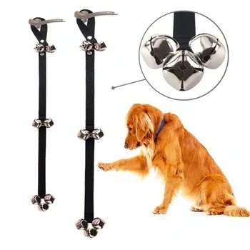 

Pet Dog Supplies Dog Doorbells Training Great Dog Bells Adjustable Dog Training Housebreaking Clicker Door Bell Training Tool 1