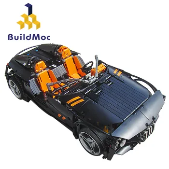 BuildMoc Technic RC Car Super Sports Car & Super Racing Electric Remote Control Vehicle Model Building Blocks Toys For Boys Gift
BuildMoc Technic RC Car Super Sports Car & Super Racing Electric Remote Control Vehicle Model Building Blocks Toys For Boys Gift