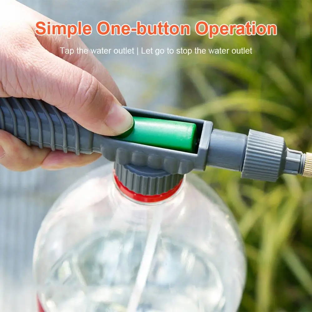 1pcs Household High Pressure Air Pump Manual Sprayer Garden Adjustable Trolley Gun Nozzle Watering Spray Sprayer Head with Joint
1pcs Household High Pressure Air Pump Manual Sprayer Garden Adjustable Trolley Gun Nozzle Watering Spray Sprayer Head with Joint
