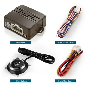 Car Start Push Button Door Lock Keyless Entry Engine Auto Remote Central Kit with Remote Control Anti-Theft Alarm System
Car Start Push Button Door Lock Keyless Entry Engine Auto Remote Central Kit with Remote Control Anti-Theft Alarm System