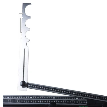 Cutting Tool Multifunction Positioning Special-shaped Measuring Ruler Cutting Dependent Tool Tile for Cardboard Paper 80/120 cm
Cutting Tool Multifunction Positioning Special-shaped Measuring Ruler Cutting Dependent Tool Tile for Cardboard Paper 80/120 cm