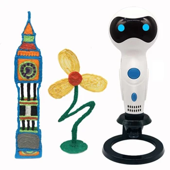 3D Scribble Pen Smart Robot Shape Voices Prompt USB 3D Printing Pen for Children GK99
3D Scribble Pen Smart Robot Shape Voices Prompt USB 3D Printing Pen for Children GK99
