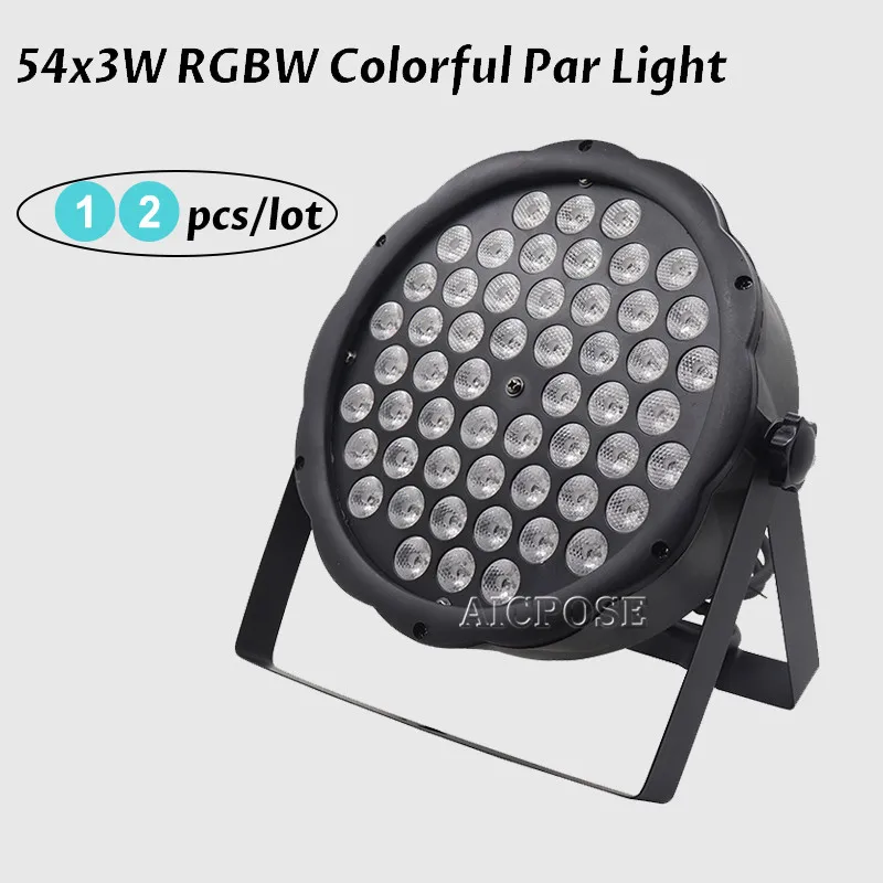 Плоский светодиодный прожектор RGBW лучший DMX512 для дискотеки диджея домашней