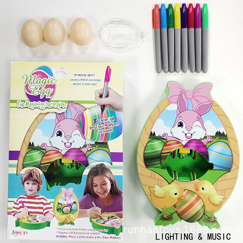 Happy Egg Decoration Kit Easter DIY Painted Egg Painting Game Painting Board Dashing Tortoise
Happy Egg Decoration Kit Easter DIY Painted Egg Painting Game Painting Board Dashing Tortoise