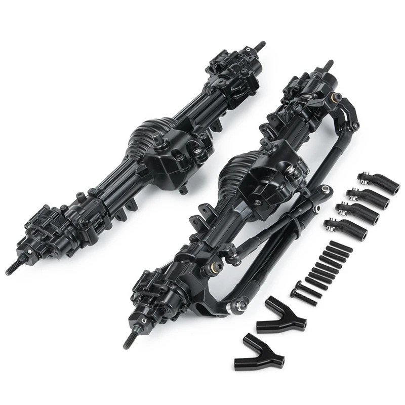 Metal Front & Rear Axle Set for Axial SCX10 90028 1/10 RC Rock Crawler Spare Parts Upgrade Accessories
Metal Front & Rear Axle Set for Axial SCX10 90028 1/10 RC Rock Crawler Spare Parts Upgrade Accessories