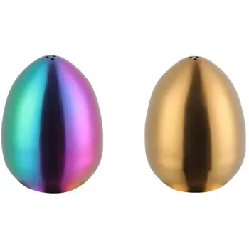 2Pcs Stainless Steel Cruet Bottles Season Salt Shaker Cans Pepper Shakers Condiment Box - Rainbow No.0 & Gold
2Pcs Stainless Steel Cruet Bottles Season Salt Shaker Cans Pepper Shakers Condiment Box - Rainbow No.0 & Gold