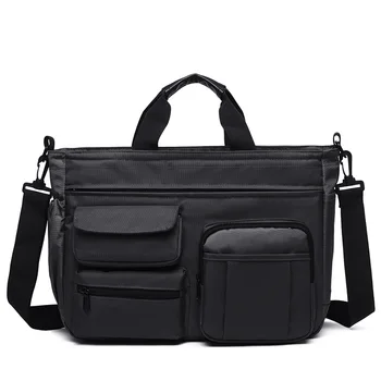 New men's business shoulder bag multifunctional waterproof messenger bag for men's laptop 
New men's business shoulder bag multifunctional waterproof messenger bag for men's laptop