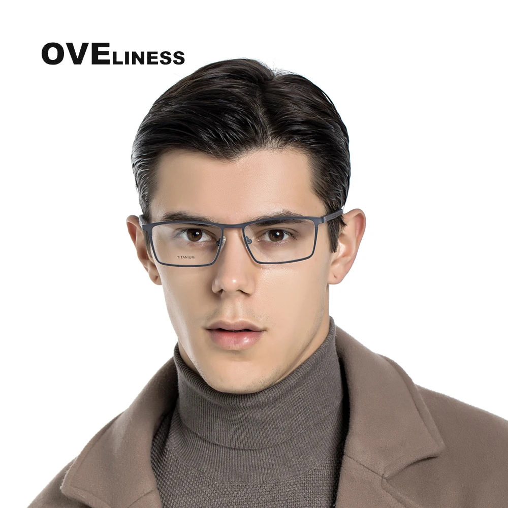 Fashion Square men's eyeglasses frames Optical Glasses Frame for Men full Metal eyewear Myopia Prescription glasses Spectacles
Fashion Square men's eyeglasses frames Optical Glasses Frame for Men full Metal eyewear Myopia Prescription glasses Spectacles