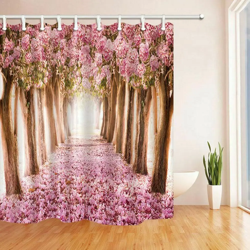 Printing Waterproof Shower Curtain Corridor Parrot Fiber Home Decoration Bathroom Shower Flower Forest Water Washable Curta Y0B8
Printing Waterproof Shower Curtain Corridor Parrot Fiber Home Decoration Bathroom Shower Flower Forest Water Washable Curta Y0B8