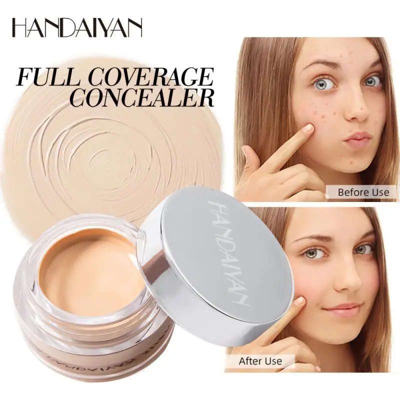 HANDAIYAN Liquid Concealer Full Coverage Foundation Cream Cover Freckles Acne Marks Dark Circles Long Lasting Face Makeup TSLM2
HANDAIYAN Liquid Concealer Full Coverage Foundation Cream Cover Freckles Acne Marks Dark Circles Long Lasting Face Makeup TSLM2