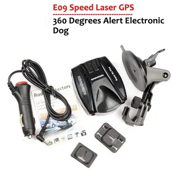 E09 Speed Laser 360 Degrees Alert Electronic Dog car Radar Detector English and Russian Hiden Led Display Interval Velocity
E09 Speed Laser 360 Degrees Alert Electronic Dog car Radar Detector English and Russian Hiden Led Display Interval Velocity