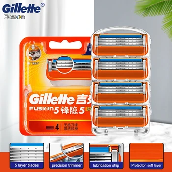 Shaving Razor Blades Original Gillette Fusion 5 Power Cassettes Satety Razor Set Face Shaver Case For Men Shave Tools For Beard
Shaving Razor Blades Original Gillette Fusion 5 Power Cassettes Satety Razor Set Face Shaver Case For Men Shave Tools For Beard