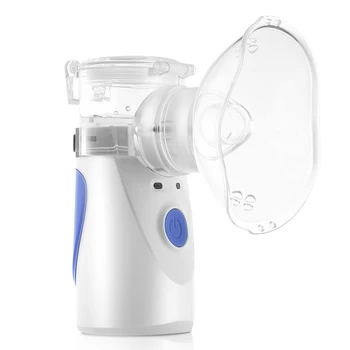 Portable Ultrasonic Nebulizer Mini Handheld Inhaler Respirator Humidifier Kit Health Care Children Home Inhaler Machine Atomizer
Portable Ultrasonic Nebulizer Mini Handheld Inhaler Respirator Humidifier Kit Health Care Children Home Inhaler Machine Atomizer