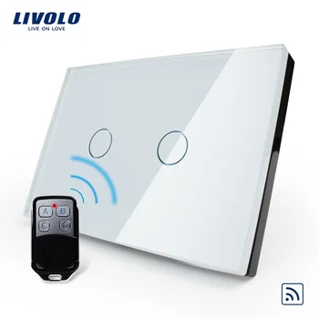 Livolo US/AU Standard , Smart Remote Switch, VL-C302R-82 ,110~250V Wireless Remote 433.92MHz Home Light Switch + LED Indicator 
Livolo US/AU Standard , Smart Remote Switch, VL-C302R-82 ,110~250V Wireless Remote 433.92MHz Home Light Switch + LED Indicator