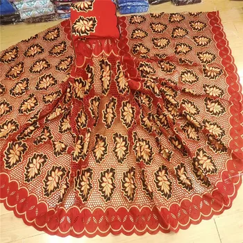 5+2 Yard 2020 Latest Heavy Beaded Embroidery African Cotton Fabrics Swiss Voile Lace Popular Dubai Style 3L928
5+2 Yard 2020 Latest Heavy Beaded Embroidery African Cotton Fabrics Swiss Voile Lace Popular Dubai Style 3L928