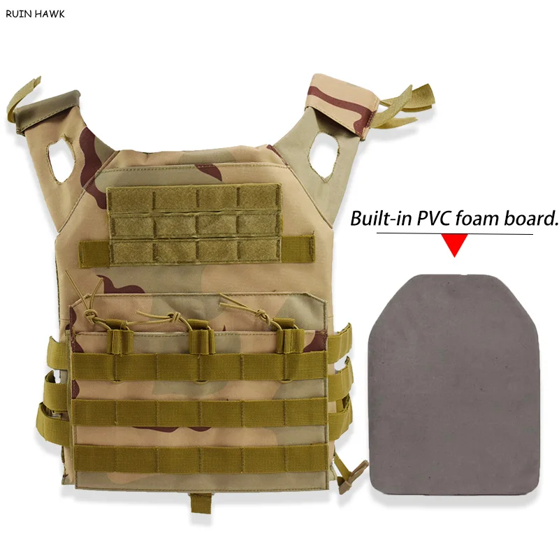 Multicolor Tactical Combat Vest JPC Outdoor Hunting Cs Game Paintball Protective Board Carrier Vest Multifunctional Vest
Multicolor Tactical Combat Vest JPC Outdoor Hunting Cs Game Paintball Protective Board Carrier Vest Multifunctional Vest