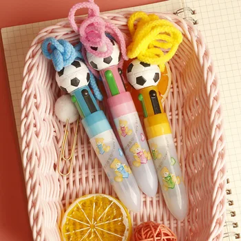 36 pcs/lot Creative Football 4 Colors Ballpoint Pen Cute ball pens School Office writing Supplies Stationery Gift
36 pcs/lot Creative Football 4 Colors Ballpoint Pen Cute ball pens School Office writing Supplies Stationery Gift