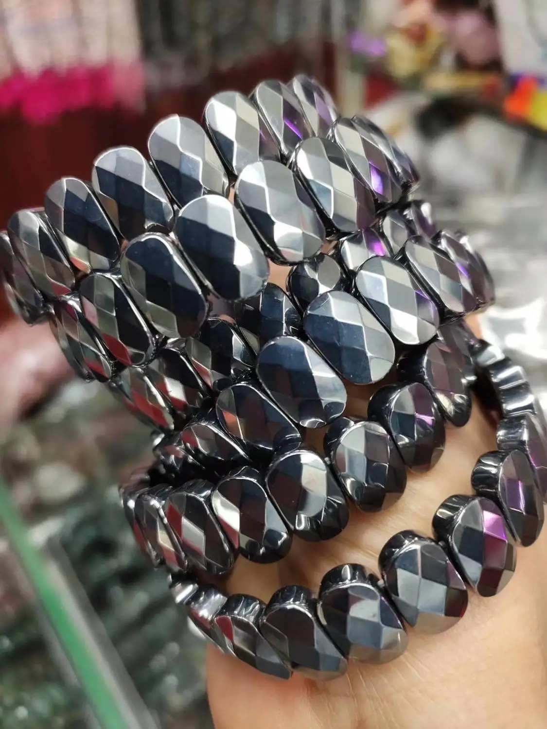 Natural Terahertz beads bracelet natural energy stone bracelet DIY jewelry bracelet for man for woman wholesale !
Natural Terahertz beads bracelet natural energy stone bracelet DIY jewelry bracelet for man for woman wholesale !