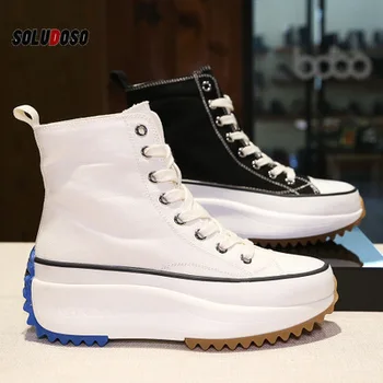 Spring Female Thick Bottom Sports Canvas Shoes Colors Round Toe Platform Shoes Women Flats Shoes Ladies Walking Shoes
Spring Female Thick Bottom Sports Canvas Shoes Colors Round Toe Platform Shoes Women Flats Shoes Ladies Walking Shoes