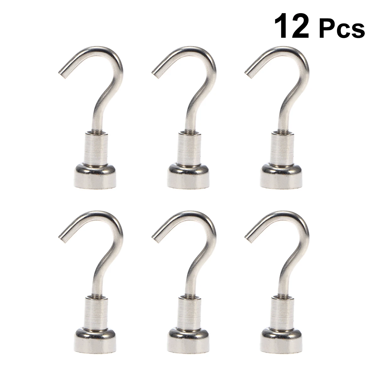 12PCS Heavy Duty Magnetic Hooks Strong Neodymium Magnet Hanger Wall Hooks for Kitchen Home Hanging Accessories Supply
12PCS Heavy Duty Magnetic Hooks Strong Neodymium Magnet Hanger Wall Hooks for Kitchen Home Hanging Accessories Supply