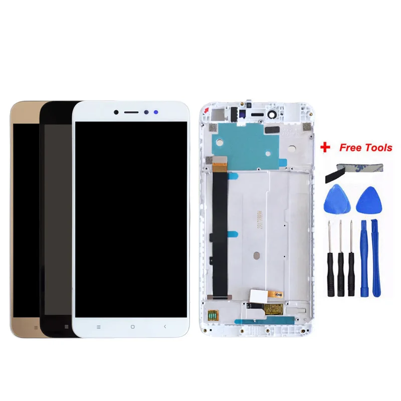 5.5For XiaoMi Redmi Note 5A Prime 3GB/32GB LCD Display+Touch Screen Digitizer Assembly With Frame+Tools Glass Panel Sensor
5.5For XiaoMi Redmi Note 5A Prime 3GB/32GB LCD Display+Touch Screen Digitizer Assembly With Frame+Tools Glass Panel Sensor