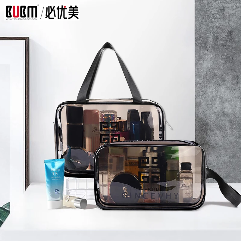 BUBM waterproof transparent makeup bag for makeup cosmetics case pouch wristlets organizer for women
BUBM waterproof transparent makeup bag for makeup cosmetics case pouch wristlets organizer for women