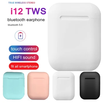 Air Inpod12 tws Wireless Earphones Bluetooth 5.0 Original Touch True Stereo Earbuds Macaron i12 for all smart phone earphone
Air Inpod12 tws Wireless Earphones Bluetooth 5.0 Original Touch True Stereo Earbuds Macaron i12 for all smart phone earphone