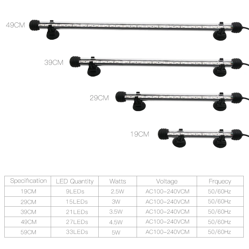Zhongji 19-59CM Planted Aquarium Led Lighting Marine LED Aquarium Lighting For Fish Tank Lights LED Backlight For Aquarium Lamps
Zhongji 19-59CM Planted Aquarium Led Lighting Marine LED Aquarium Lighting For Fish Tank Lights LED Backlight For Aquarium Lamps