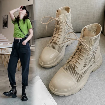 Genuine Leather Summer ankle Boots 2020 Newest Party Basic Shoes Woman Women Lace Up Thick low Heels shoes woman 
Genuine Leather Summer ankle Boots 2020 Newest Party Basic Shoes Woman Women Lace Up Thick low Heels shoes woman