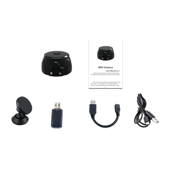 Mini Camera Wireless WiFi Home Security HD Wireless Remote Monitor Camera Mini IP Camera Video Recorder Motion-Detection
Mini Camera Wireless WiFi Home Security HD Wireless Remote Monitor Camera Mini IP Camera Video Recorder Motion-Detection