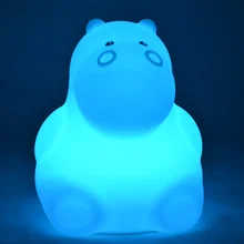 Hippo LED Night Light Silica Gel Colorful Lights for Bedroom USB Charging Remote Control Night Light for Kids Bedroom Geschenk A
Hippo LED Night Light Silica Gel Colorful Lights for Bedroom USB Charging Remote Control Night Light for Kids Bedroom Geschenk A