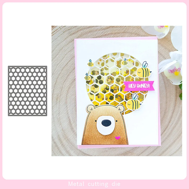 Honeycomb Frame Metal Cutting Dies for DIY Scrapbooking Photo Album Decorative Embossing Paper Card Crafts Die Cut 2019
Honeycomb Frame Metal Cutting Dies for DIY Scrapbooking Photo Album Decorative Embossing Paper Card Crafts Die Cut 2019